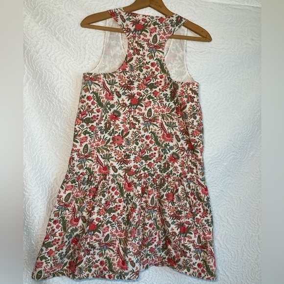 Madewell Floral Mini Dress - Red and Green - Picture 11 of 16